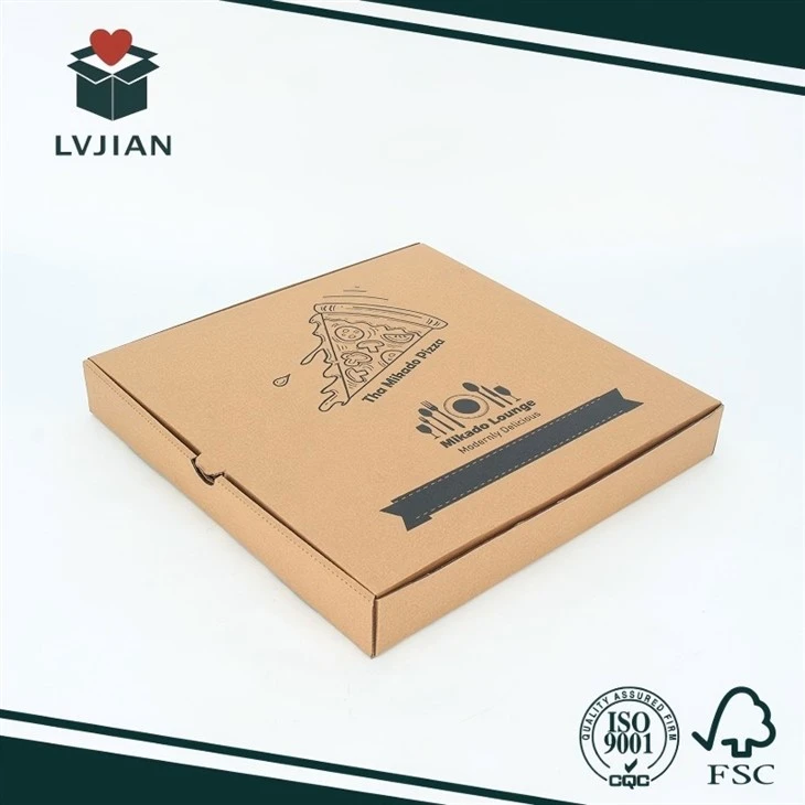 Pizza Paper Box For Takeaway factory